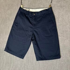 Volcom navy shorts skater fit